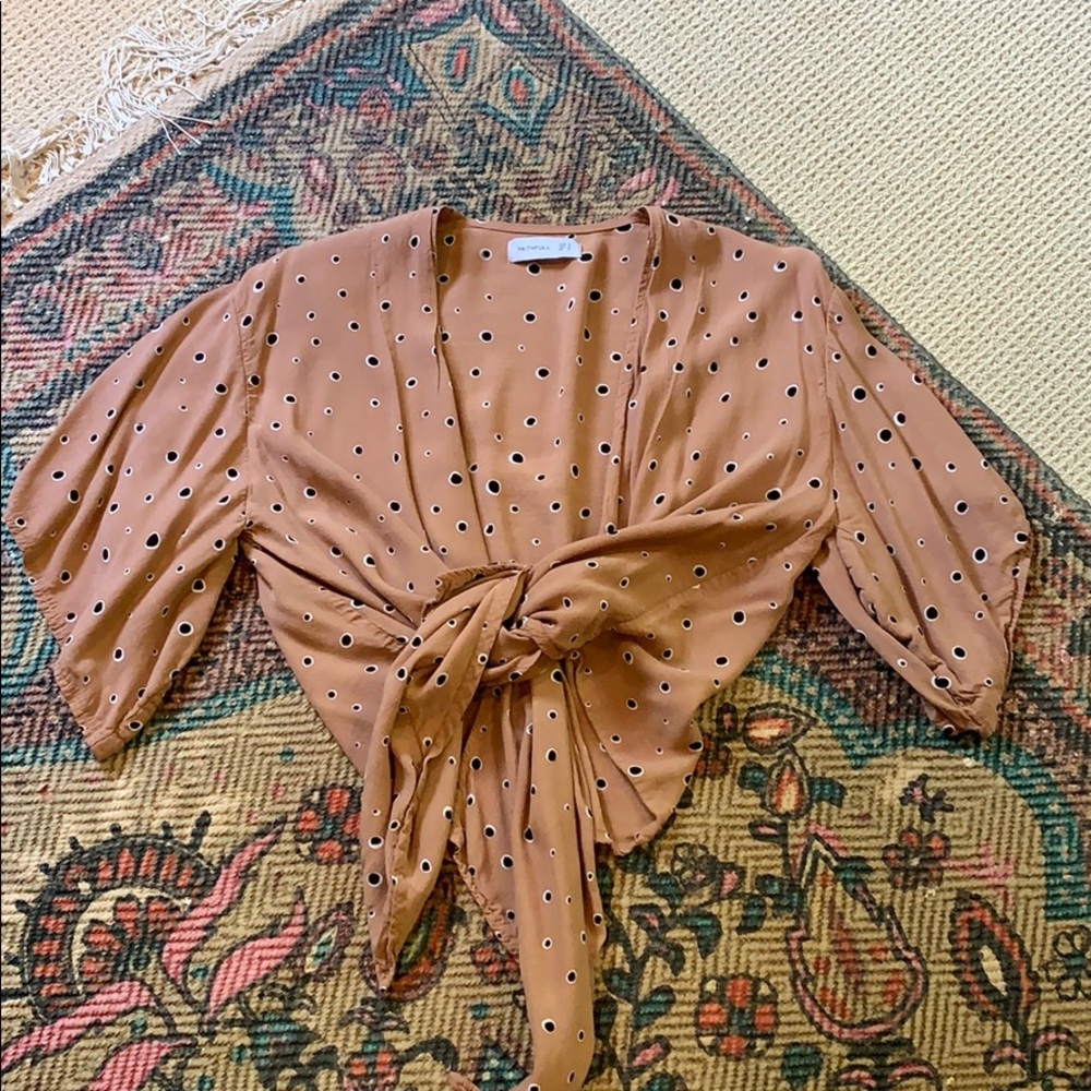 Faithfull tie top